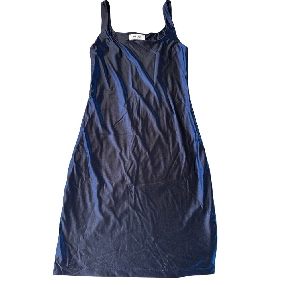 BABATON, ARITZIA navy blue dress, size XS